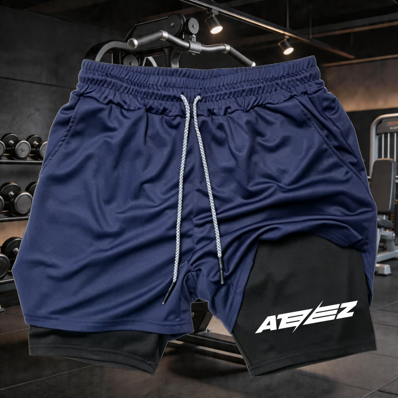 Cross Print 2 in 1 Workout Run – Compression Shorts Athletes recenzja i cena