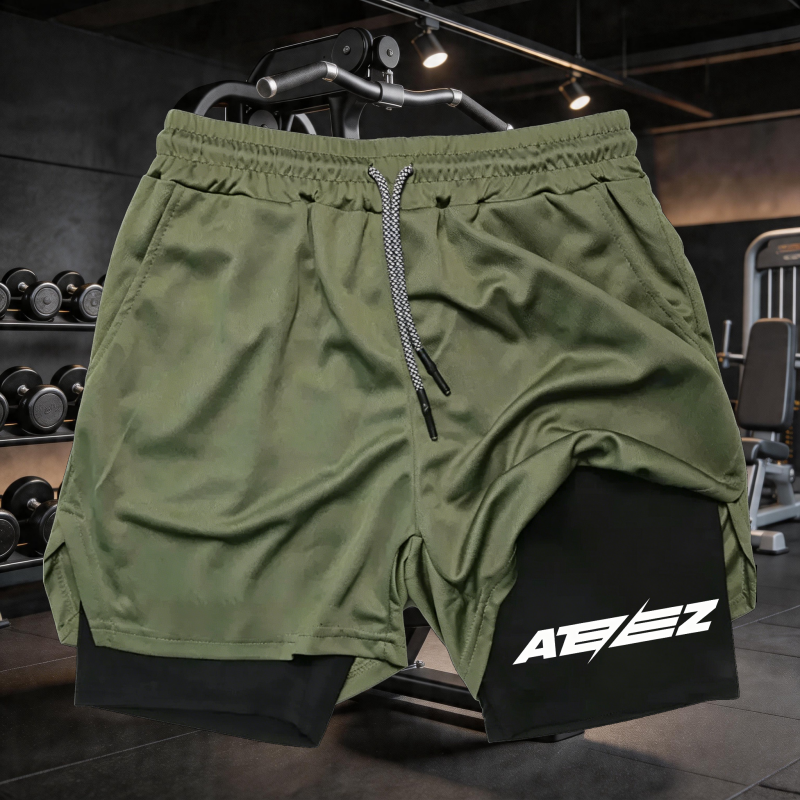 Cross Print 2 in 1 Workout Run – Compression Shorts Athletes recenzja i cena