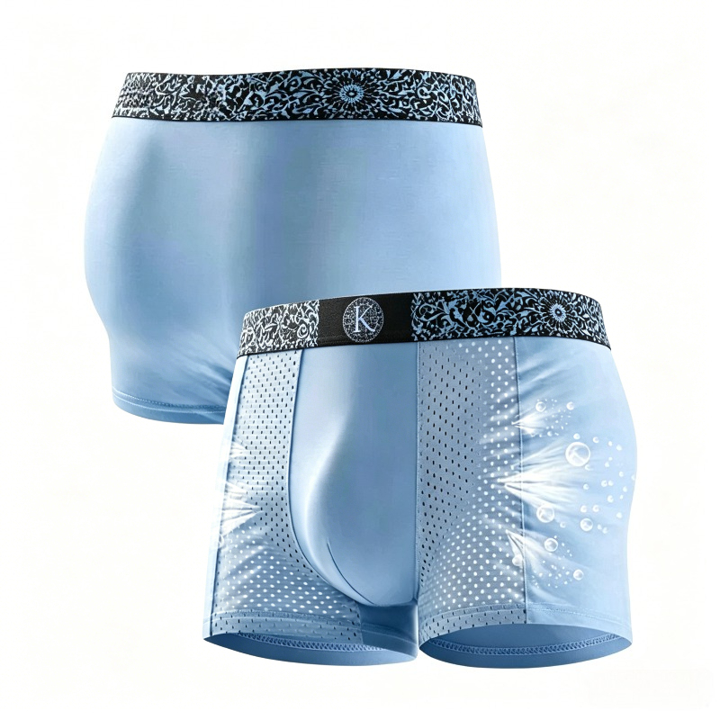 Men's Cool Ice Silk Mesh Boxer – Mesh Sport Boxer recenzja i cena