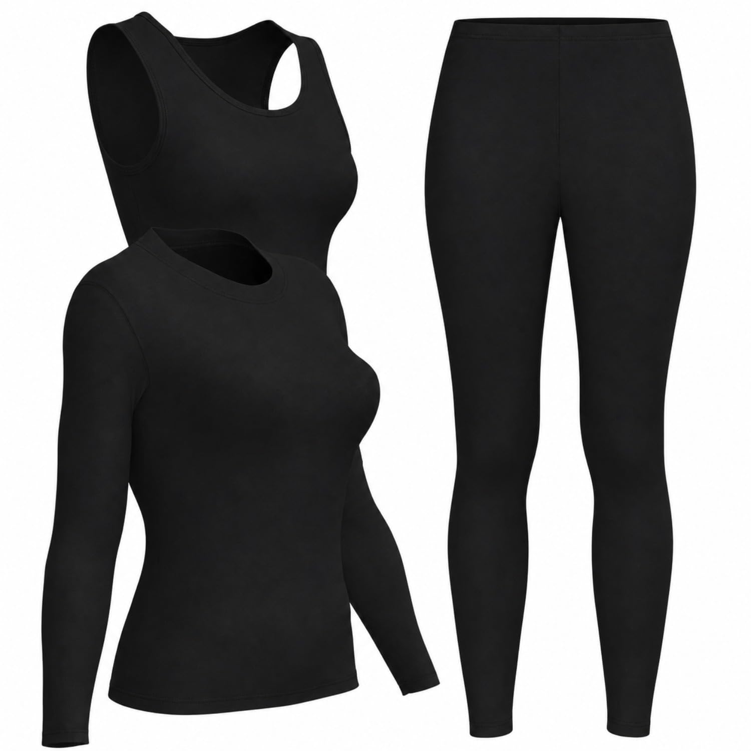 3pcs Women's Thermal Lined The – Quick Dry Underwear recenzja i cena