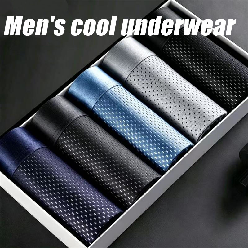 5Pcs/Lot Men's Panties Ice Sil – Multi Pack Underwear recenzja i cena