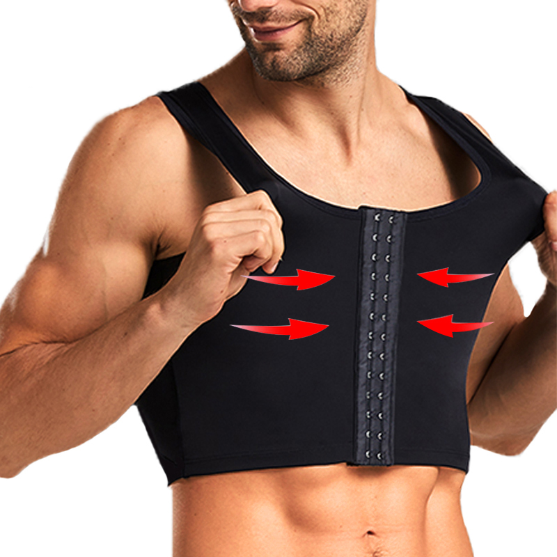 Men's Compression Corset Vest  – Sleeveless Undershirt recenzja i cena