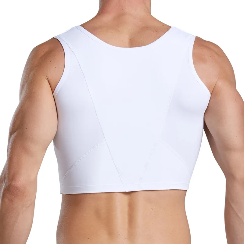 Men's Compression Corset Vest  – Sleeveless Undershirt recenzja i cena