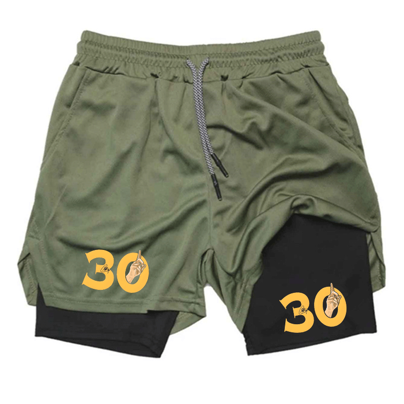 Summer Breathable Two-in-one D – Compression Shorts Athletes recenzja i cena