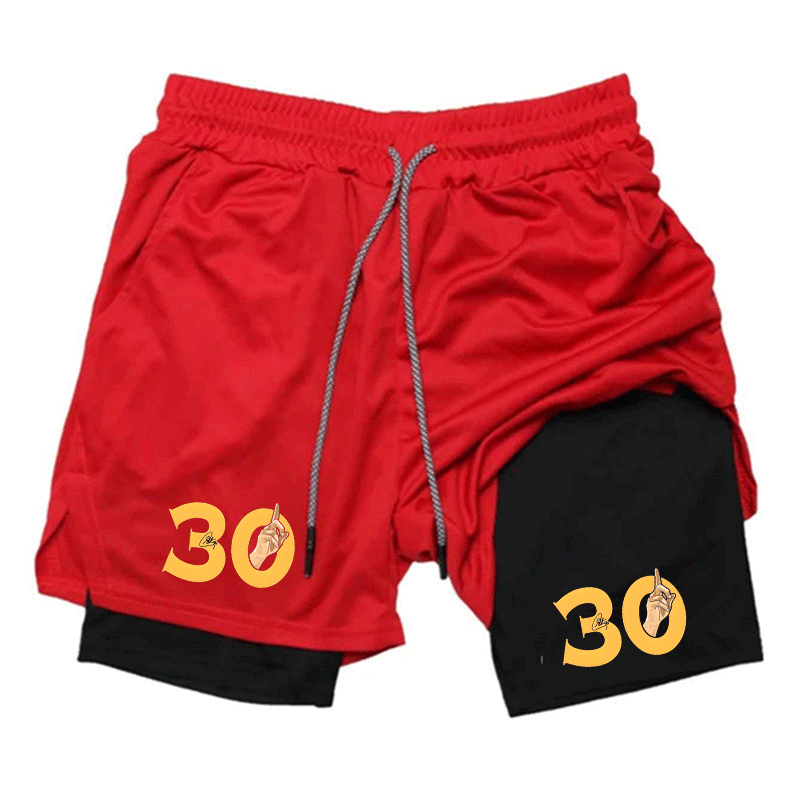 Summer Breathable Two-in-one D – Compression Shorts Athletes recenzja i cena