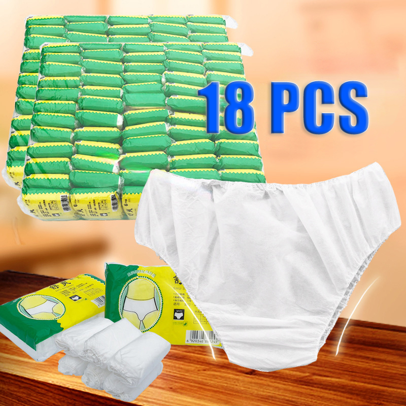 18Pcs/Set Unisex Disposable No – Multi Pack Underwear recenzja i cena