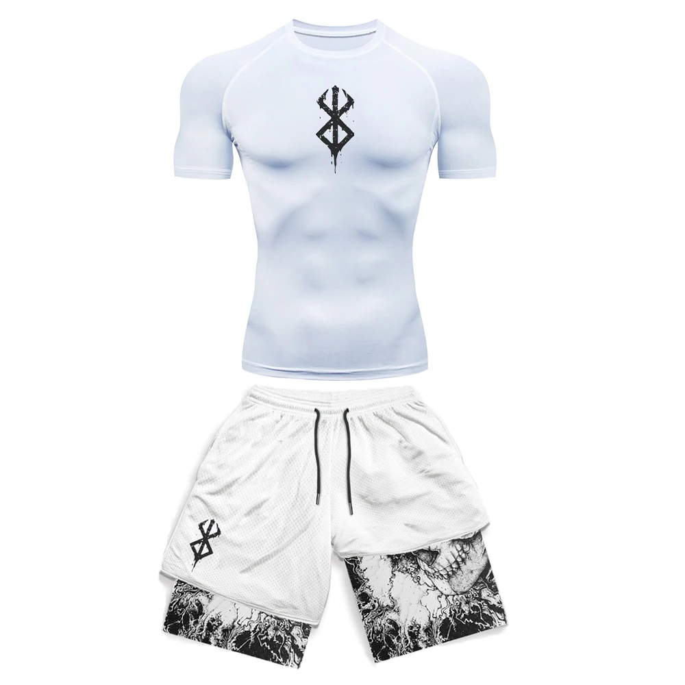 Anime 3D Printed Men's Compres – Compression Shorts Athletes recenzja i cena