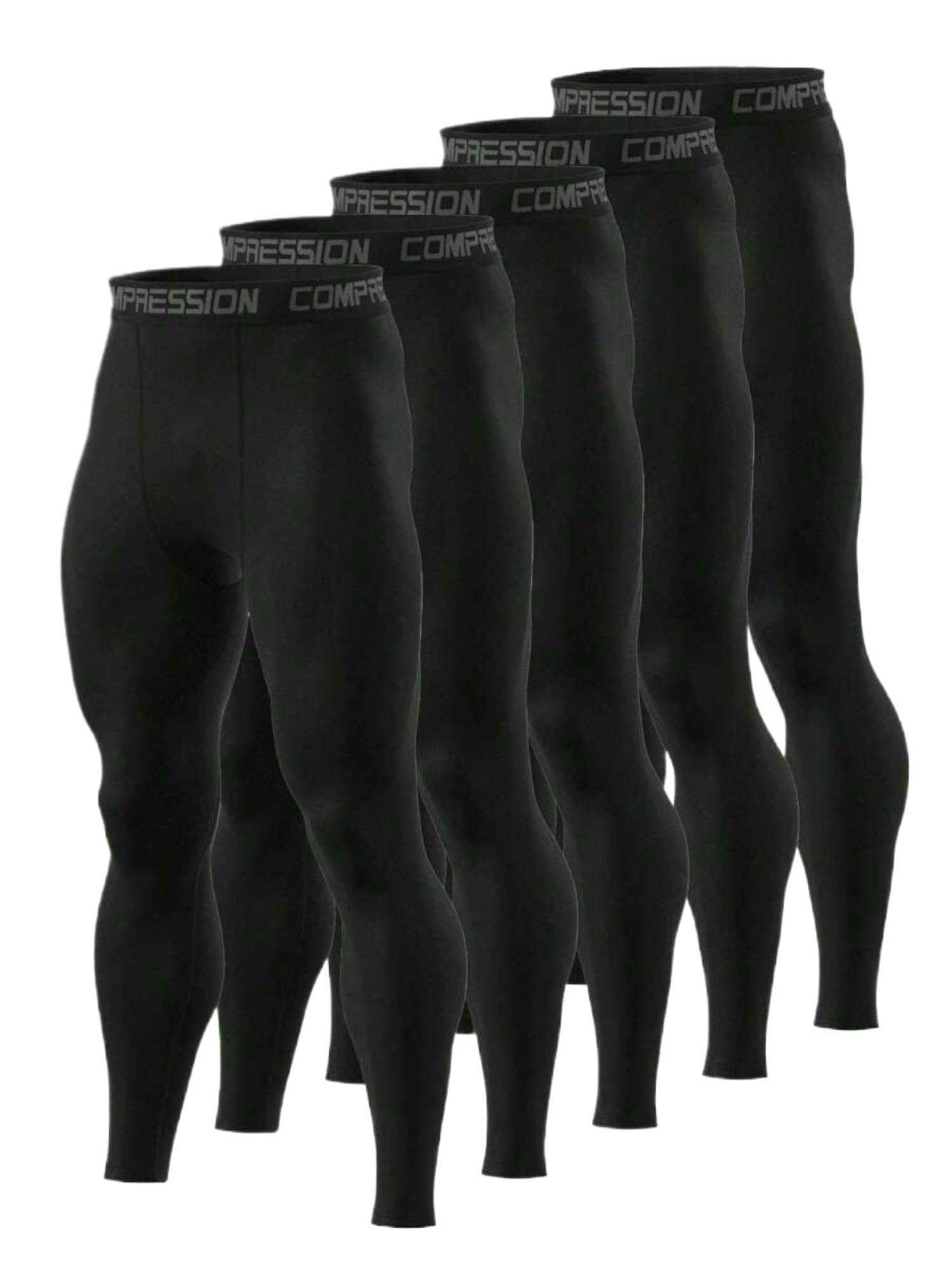 5pcs Men's Fitness Compression – Compression Long Pant recenzja i cena