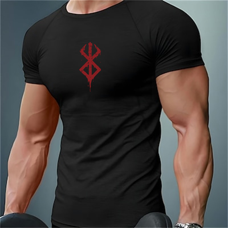 Men's Print Compression Shirts – Base Layer Top recenzja i cena