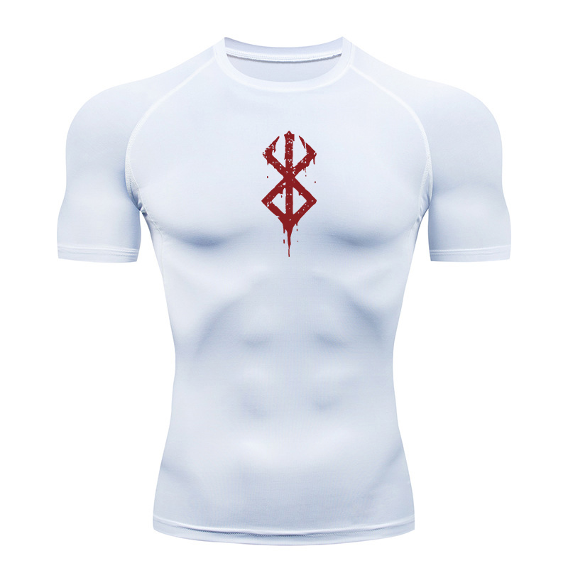 Men's Print Compression Shirts – Base Layer Top recenzja i cena