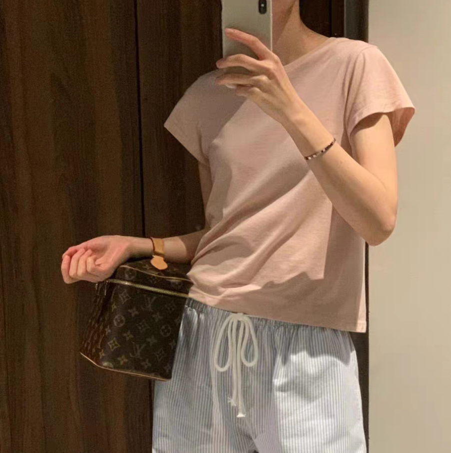 Basic  Color round Neck Short  – Base Layer Top recenzja i cena