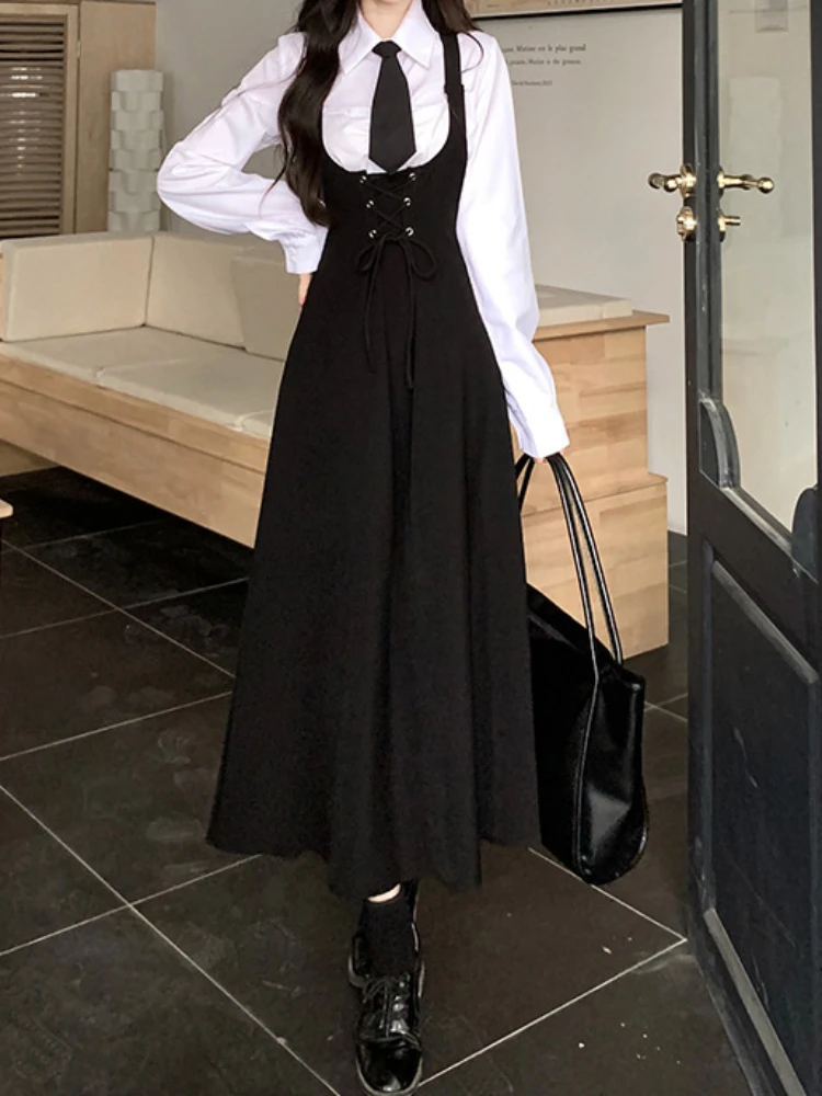 Chic Elegant Dress Sets Women  – Sleeveless Undershirt recenzja i cena