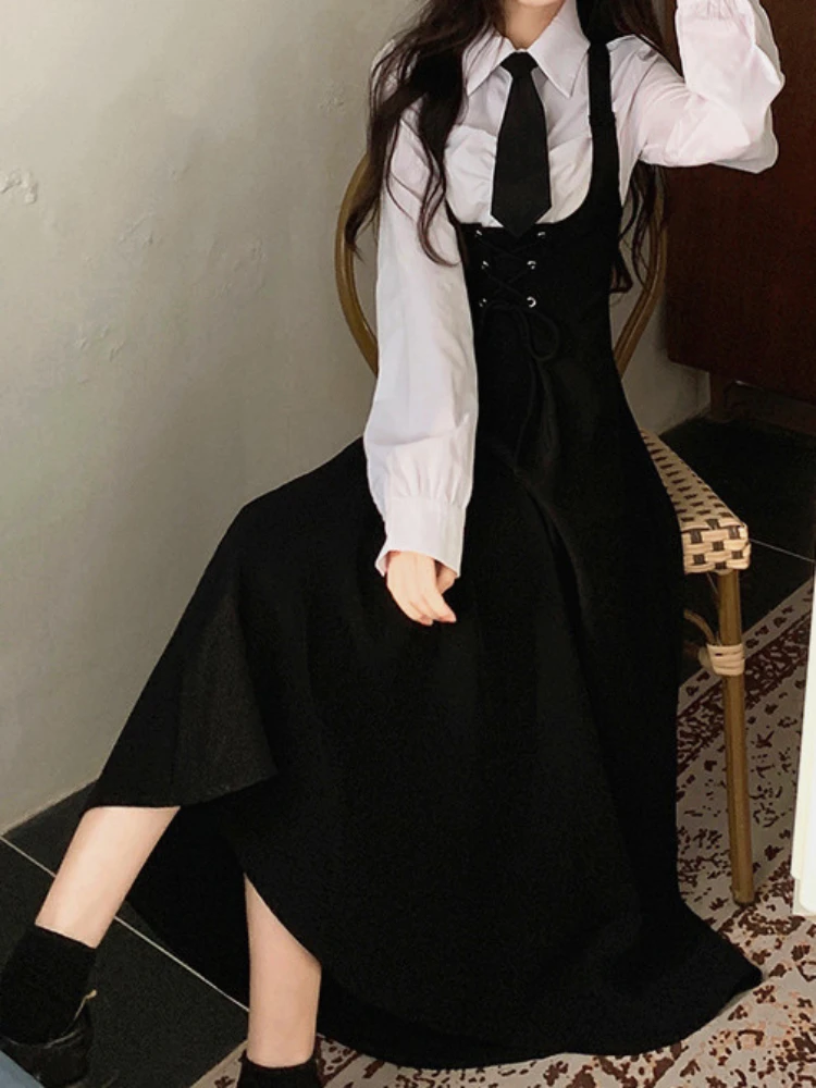 Chic Elegant Dress Sets Women  – Sleeveless Undershirt recenzja i cena