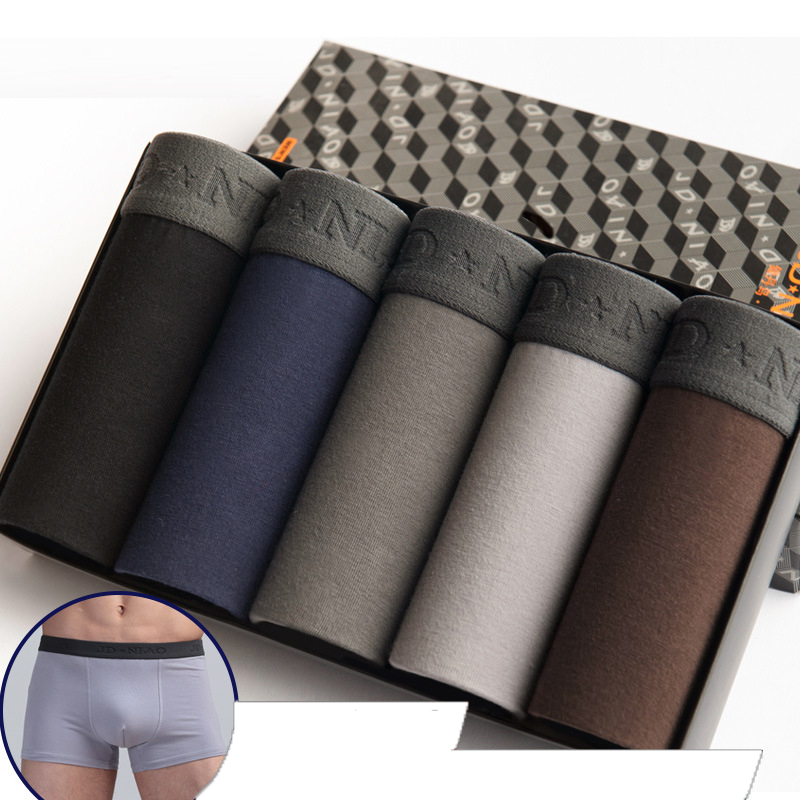 5Pcs/lot Men Underwear Cotton  – Multi Pack Underwear recenzja i cena