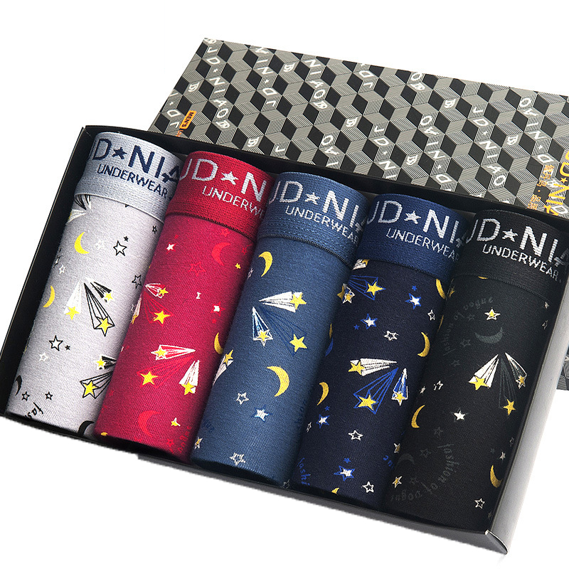 5Pcs/lot Men Underwear Cotton  – Multi Pack Underwear recenzja i cena